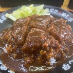 本家かつめし亭 - デミキャベ（ソース、キャベツ多め）