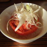 アイバンラーメン - ガーリックトマト飯