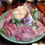 山はら - 刺身盛りと言うより、刺身山w