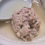 山はら - アジのつみれのアップ。プリプリのホクホク！