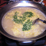 山はら - 〆の雑炊。これまた優しい味わいながら絶品