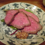 新ばし 久 - ローストビーフ