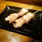 Daiki Mboshi - 糸島産の豚ばら  油の部分が甘く美味しかったです！