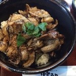 豚郎 - 豚カルビ丼定食:並 アップ