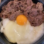 本格さぬきうどん　穂乃香 - 肉とろろぶっかけうどん 1050円（冷 麺量1玉アップ＋150円）