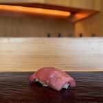 SUSHI TOKYO TEN、 - まぐろ中トロ
