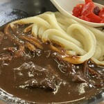 たも屋 - 料理写真:黒カレーうどん