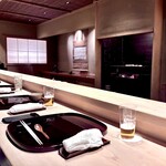 多仁本 - ビールを飲んでると白子の様なものを炙ってます♫