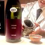 多仁本 - 澤屋まつもと 守破離 特等愛山 2017ヴィンテージ　長期氷温熟成の贅沢な酒　微発泡でご飯にも合うのです♫