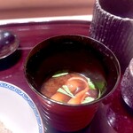 多仁本 - 赤だし滑子　旨いに決まってますな♫