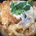 筑前 - かつ丼  残念 つゆだく