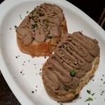 バル デ エスパーニャ ペロ バモス - 白レバーパテのピンチョス￥280/1個