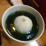 もも亭 - 生海苔茶漬け