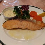 味のレストラン えびすや - 生鮭のバター焼き