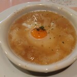 味のレストラン えびすや - 特製にんにくスープ
