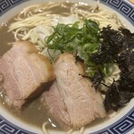 豚骨醤油 三輪 - 