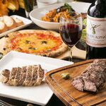 カーヴ 隠れや - 料理写真:贅沢コース3時間飲放題 料理9品5,500円