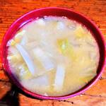上州屋 - 具沢山の味噌汁