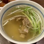 牛たんの一仙 - テールスープ（サービス）