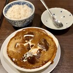 牛たんの一仙 - 牛たんシチュー＋麦めし