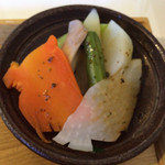 ゆるり 中華食堂 癒食同源 - 本日のお野菜。