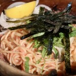 モーゼ - 明太子としめじと納豆し入り（しそ入り）