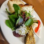 alfredo - タパス。さつまいももマスカルポーネが美味しかったです。