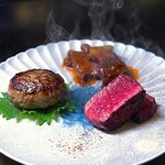 西麻布 しるく屋 - 料理写真:幻の淡路牛　フィレ　サーロイン　すき焼き　ハンバーグ