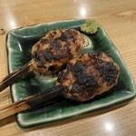 彩家 - ツクネはおススメのタレではなく「塩」