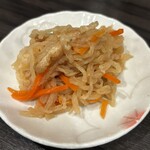 らーめん食堂＆酒場 西松家 - よ〜く噛んでね、さもないと…