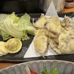 瓢太 - たこの天ぷらです