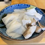 かねます - アオリイカ刺身