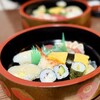 御用寿し - 昼定食のお寿司♬巻物も3種♬うどん付きで¥800安い！