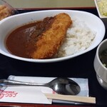 カラオケ コロッケ倶楽部 - 料理写真:ランチセット：カツカレー