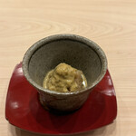 鮨 赫 sushi aka Tokyo - 鮑の肝ソースリゾット