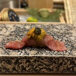 鮨 赫 sushi aka Tokyo - 和牛雲丹