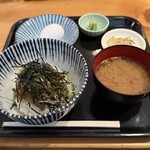 銀座 岩戸 - ◎イワシ胡麻だれ丼定食