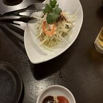 池袋サイゴンレストラン 円山店 - サラダもサッパリうまし