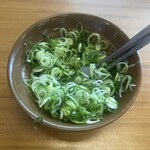 牧のうどん - ネギ放題