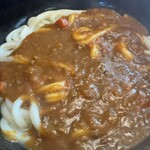 牧のうどん - カレーうどん　　690円(税込) アップ