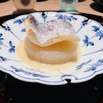 蓬左茶寮 - 太刀魚の炭焼き