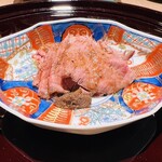 蓬左茶寮 - ローストビーフ