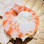 蓬左茶寮 - 車海老の最中