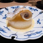 蓬左茶寮 - 太刀魚の炭焼き