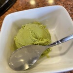 焼肉 東京山 - 抹茶アイス