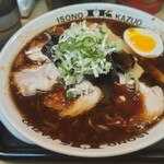 いそのかづお - ブラック　太麺　チャーシュー追加