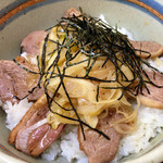 さかい - ネギもおいしい､醤油味のシンプルな鴨丼でした(^^)