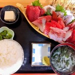 かさや食堂 - 刺身定食