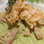 デザイナーズ個室 肉バル W - 抹茶クリームパスタアップ