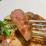 デザイナーズ個室 肉バル W - サーロインステーキリフト
